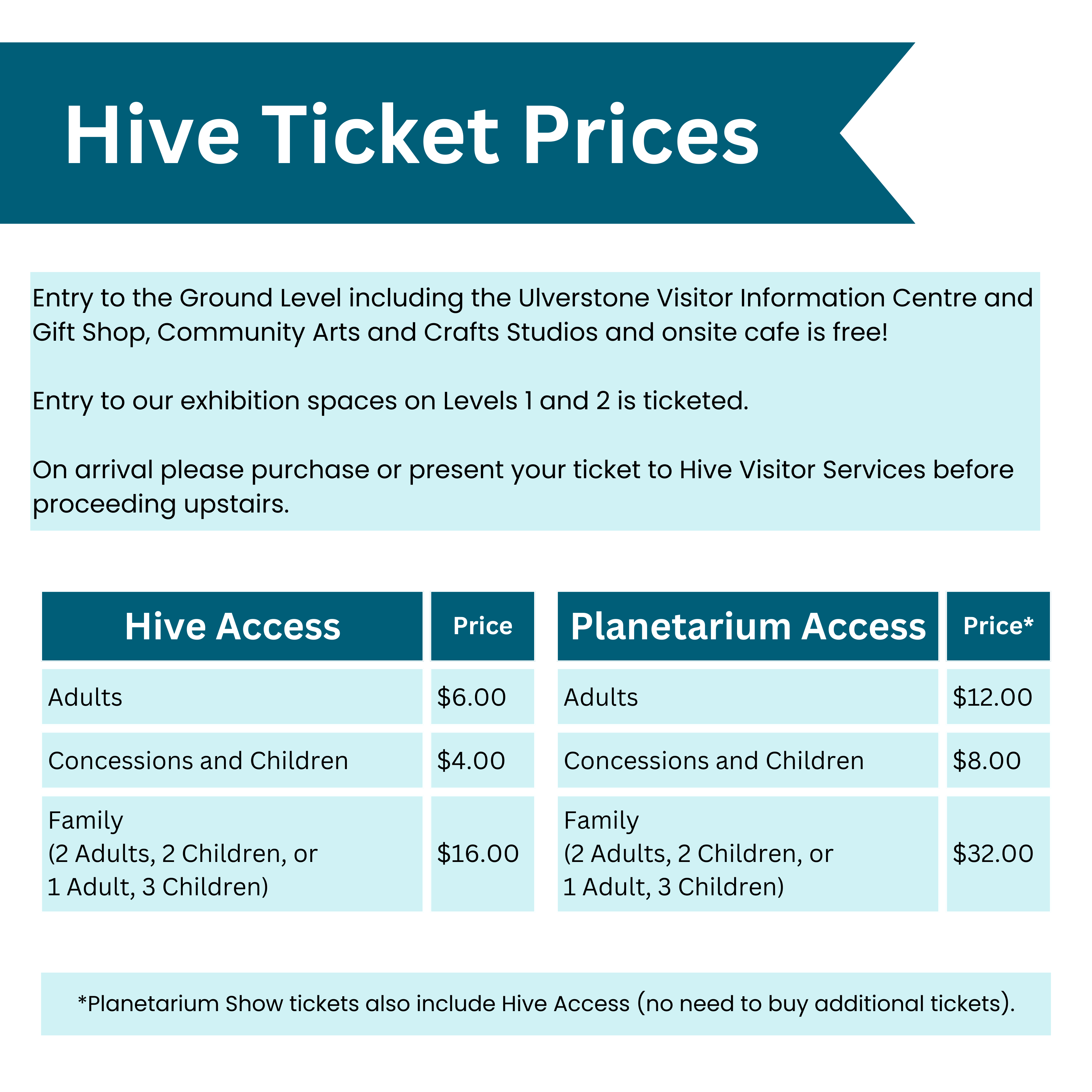 HIVE Ticket Prices Dec2021